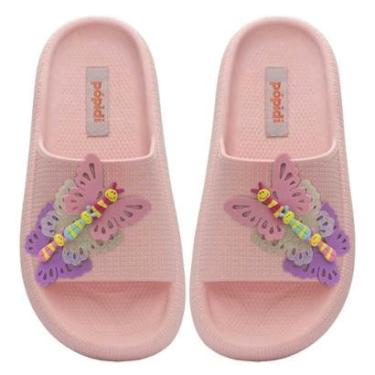 Imagem de Chinelo Infantil Menina Borboleta 25ao40 Estilo Nuvem 12.121-Feminino