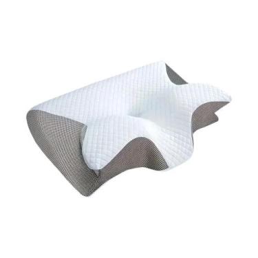 Imagem de Almofada Ergonômica Para O Pescoço Com Suporte Macio E Firme Para Rela