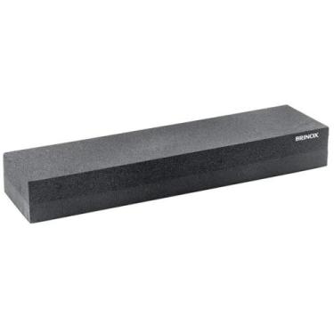 Imagem de Pedra Abrasiva Para Afiar Dupla Face 20 cm Suprema Oara Brinox