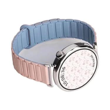 Imagem de Pulseira Magnética De Silicone Unissex Para Huawei GT5 pro GT4/5 Samsu