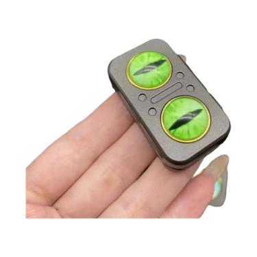 Imagem de Fidget Spinner Magnético Giratório Coruja Com Cartão De Empurrar, Brin