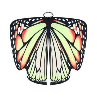 Imagem de Fantasia De Asas De Borboleta Para Crianças E Mulheres, Capa De Cospla