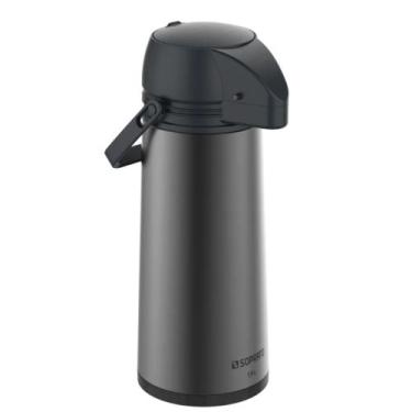Imagem de Garrafa Térmica Single 1,9 Litros Cinza Soprano