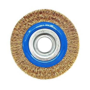 Imagem de Escova Circular Aço Latonado Norton 152,4x19mm