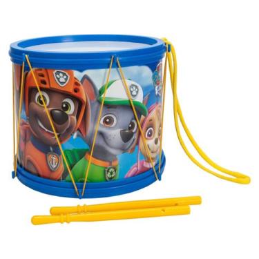 Imagem de Bumbo Patrulha Canina Tambor Infantil - Elka Brinquedos, Colorido