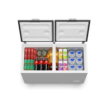 Imagem de Freezer Horizontal Inverter Dupla Ação Chest Freezer Metalfrio DA420IFT01 419 Litros Branco Bivolt