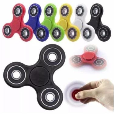 Imagem de Brinquedo Relaxante De Mão Hand Spinner Rolamento Profissional Giro Su
