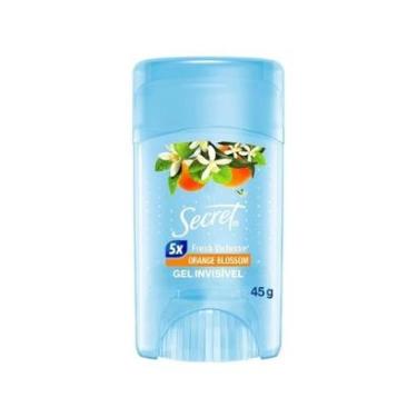 Imagem de Desodorante em Gel Antitranspirante Secret Orange Blossom Feminino 72 Horas Flor de Laranjeira 45g-Feminino