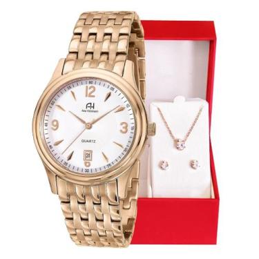 Imagem de Relógio Feminino Champion Ana Hickmann Rosé AH28508Z