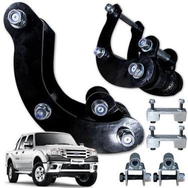 Imagem de Ranger Até 2012 Kit Conforto Jumelo Lift 2" + Prolongadores - Borfix