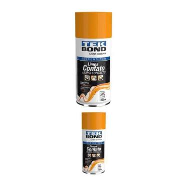 Imagem de Kit 2 Limpa Contato Eletrico 300ml Em Spray Tekbond