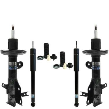 Imagem de 4 Amortecedor Nakata Honda Civic 1.8 2012 A 2016 + Kit Batente, DIANTE