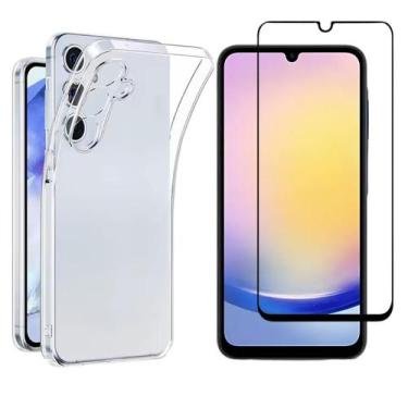 Imagem de Kit Capa Anti-Shock + Película 3D Premium Para Galaxy A26 5G - Blance