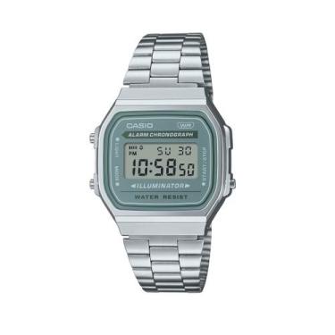 Imagem de Relógio casio digital vintage a168wa-3aydf-sc