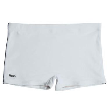 Imagem de Sunga Boxer Lisa Mash Masculina, Branco, Gg