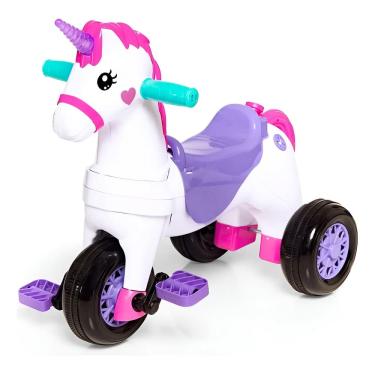 Imagem de Triciclo Infantil Empurrador Fantasy Unicórnio Calesita 1001