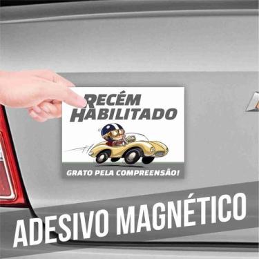 Imagem de Adesivo Magnético Recente Carta Nova Cinza Top 20X15 Cm - sem marca