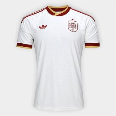Imagem de Camisa Seleção Espanha Away 2026 s/nº Torcedor Adidas Originals Masculina-Masculino