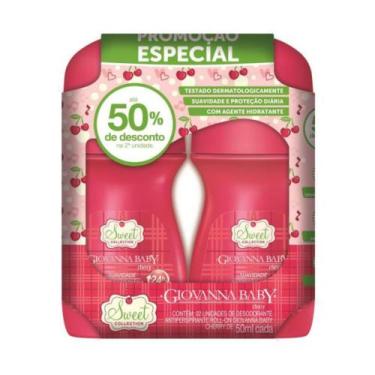 Imagem de Pack Desodorante Roll-on Giovanna Baby Cherry 50ml (2 Unidades)