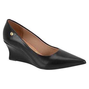 Imagem de Sapato Scarpin Anabela Feminino Vizzano Classico Casual Festa Trabalho