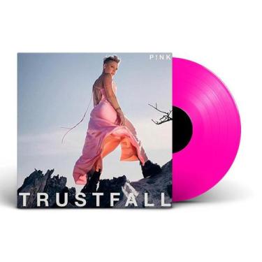 Imagem de Pink - LP Trustfall Vinil Hot Pink     - misturapop