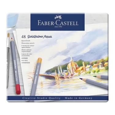 Imagem de Lápis de Cor Faber Castell Goldfaber Aquarelável 48 Cores