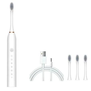 Imagem de Escova de Dente Elétrica Recarregável  Multi funções - Sant brazil