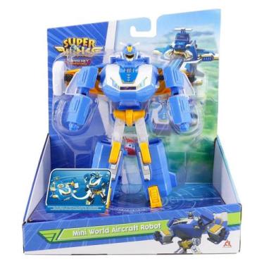 Imagem de Boneco Robô Avião 2 Em 1 Super Wings Sunny - 5204