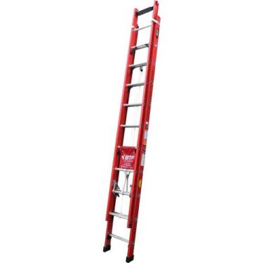 Imagem de Escada Extensível em Fibra de Vidro, 20 Degraus, 5,40 m, Efr9928 Botaf