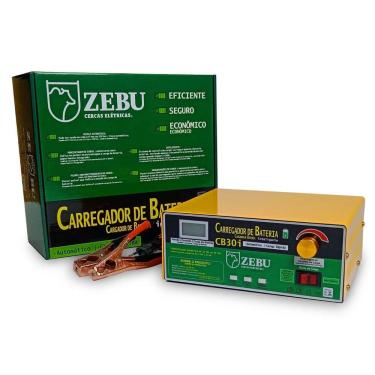 Imagem de Carregador De Bateria Zebu CB30i Inteligente 600W Com LED Indicador De Carga 35688