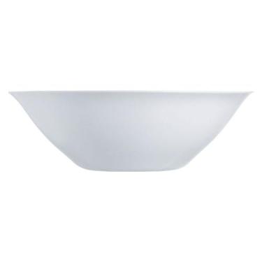 Imagem de Saladeira Carine Luminarc Vidro Temperado Branco Luxo 2,4L