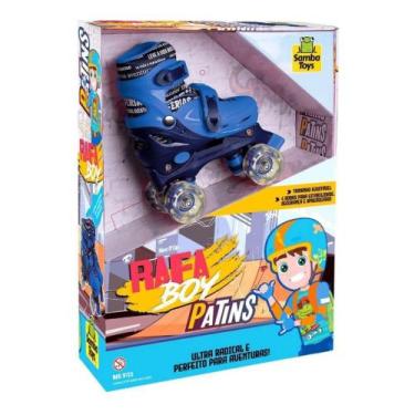 Imagem de Patins Rafa Boy com Luz 34-37 - samba toys