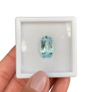 Imagem de Água Marinha Oval 12,08ct - SP GEMAS