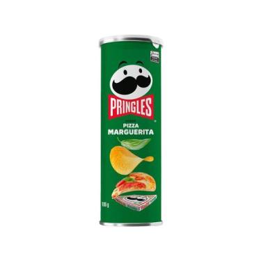Imagem de Batata Pringles Tubo 105g C/ 6 Unidades - Sabores, 105g, Pizza Marguer