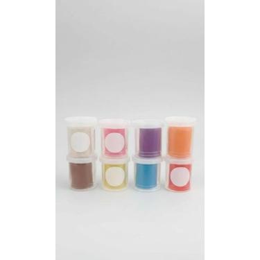 Imagem de Kit Massinha Modelar 8 Cores 400g Infantil Atóxica - Congratulations S