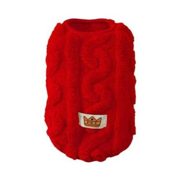 Imagem de Suéter De Fleece Para Gatos E Cães Pequenos, Roupas Quentes E Fofas Pa
