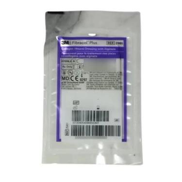 Imagem de Curativo Fibracol Plus 5,1cmx5,1cm ref 2981 3m 1 Unidade