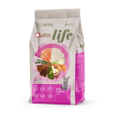 Imagem de Ração Quatree Gatos Life Filhotes Salmão E Arroz 10,1kg