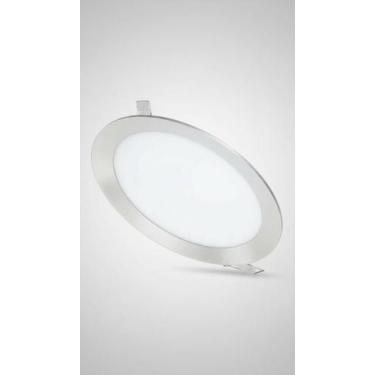 Imagem de Luminária Teto LED Embutir Redonda 18W 6000K - Congratulations Store
