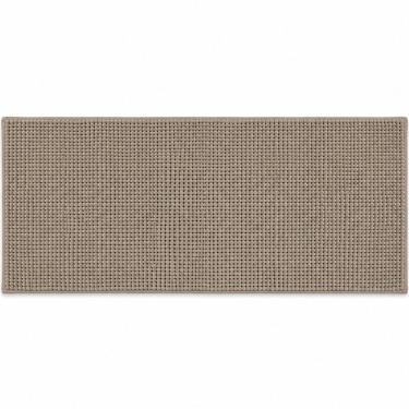 Imagem de Tapete Popcorn Antiderrapante Poliéster 45x100cm 1 Peça Bege Bene Casa