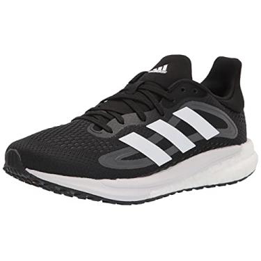 Imagem de adidas Tênis feminino Solar Glide 4 preto/branco/cinza 42, Núcleo preto-branco-cinza