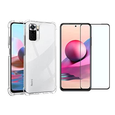 Imagem de Kit 2 em 1 - Capa Anti Impacto Para Redmi Note 10/10s e Pelicula 3D Premium - Jodda