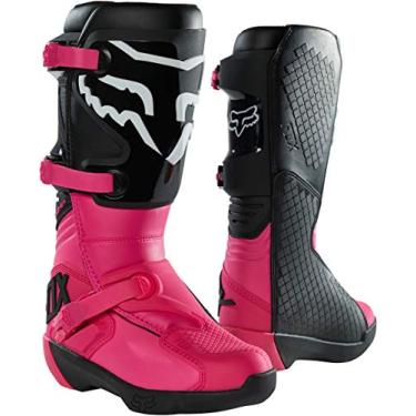 Imagem de Fox Racing Bota feminina COMP, preta/rosa, 38