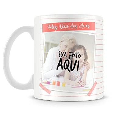 Imagem de Caneca Personalizada Feliz Dia dos Avós (2 Fotos)