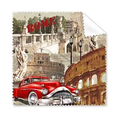 Imagem de Pano de limpeza de tela de telefone com paisagem nacional da Itália Roma 5 peças