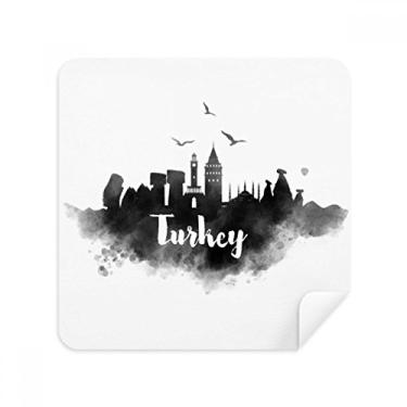 Imagem de Turkey Landmark Ink óculos de pintura urbana tecido de camurça para limpeza de tela 2 unidades