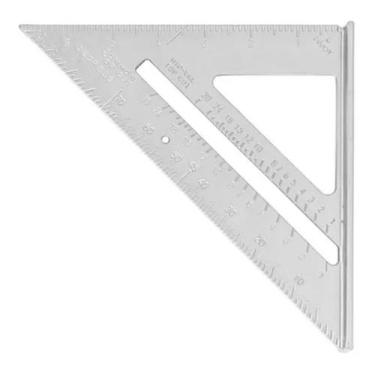 Imagem de Esquadro Speed Square Alumínio Triangular 7Pol - Paraboni