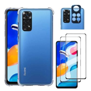 Imagem de Capa Capinha para Xiaomi Redmi Note 11 Pro 5G + 2x Películas 3D + Película de Câmera - (C7COMPANY)