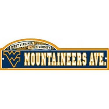 Imagem de WinCraft West Virginia Mountaineers Street Sign