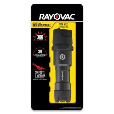 03 Lanternas Rayovac Recarregavel 1 Super Led = 15 Tatica